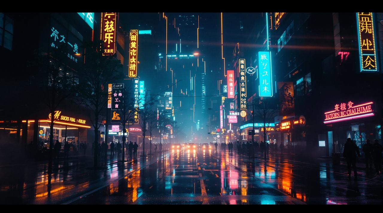 霓虹之下 - 泡泡影视玫紫短片 霓虹之下